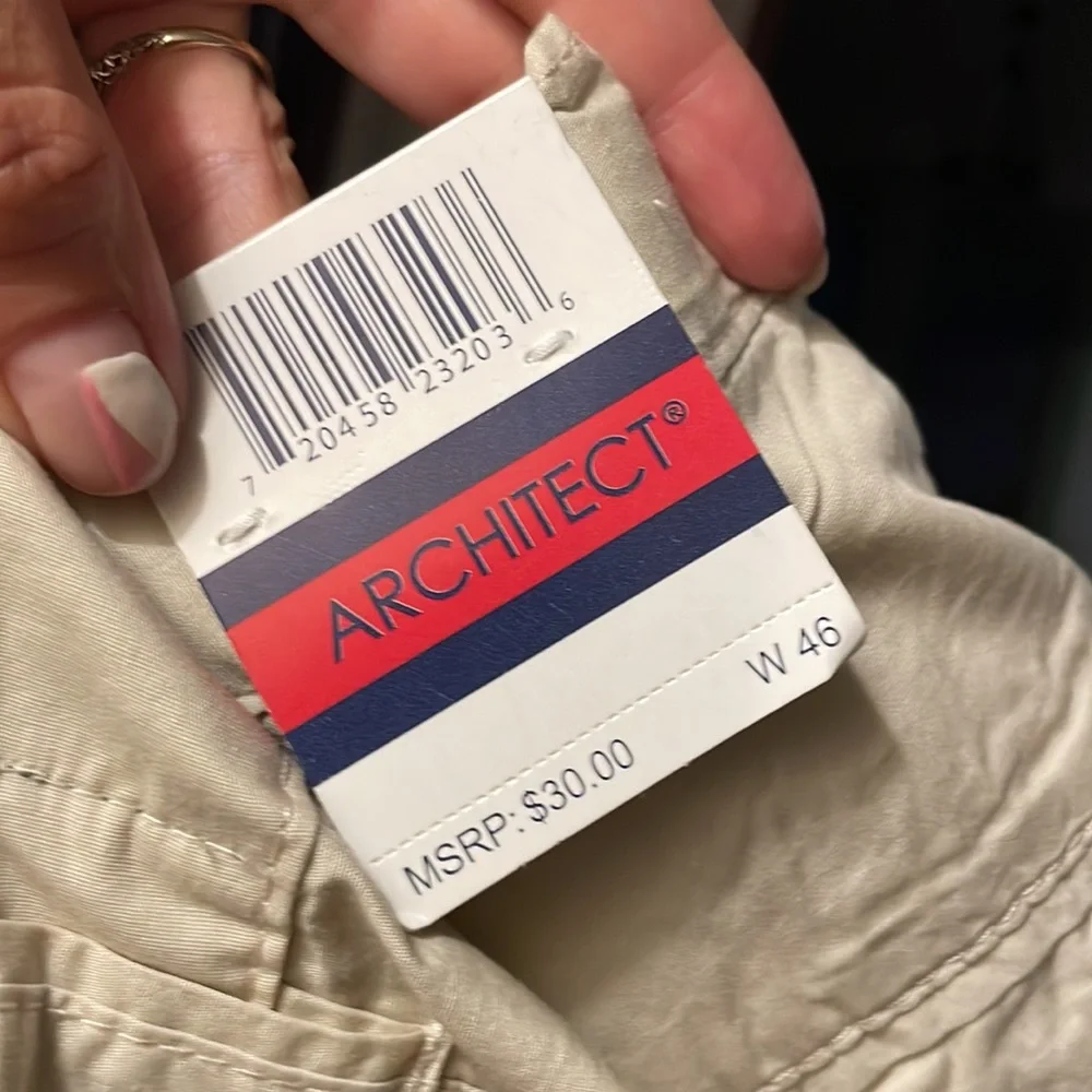 Architect Khaki cargo shorts